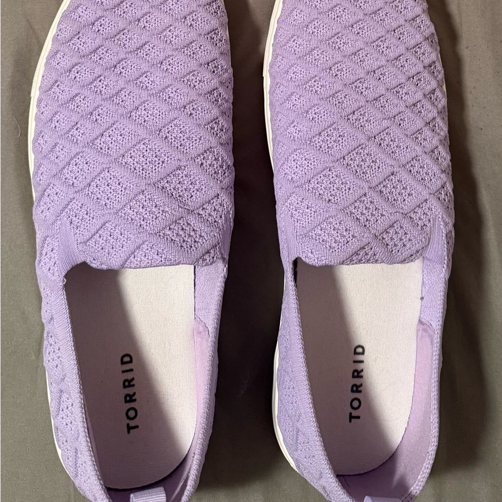 Torrid Women's Lavender Quilted Sneakers